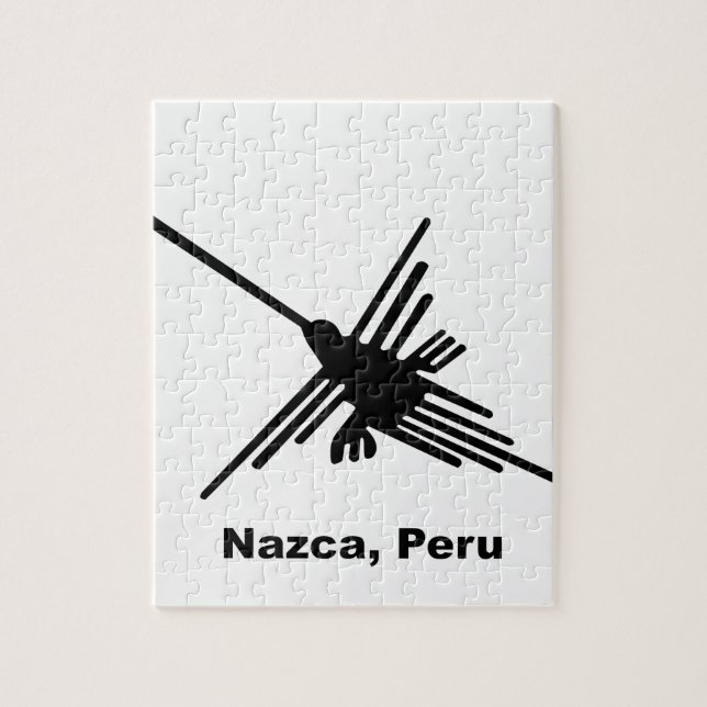Hummingbird Nazca, Peru Puzzle (Vertikal)