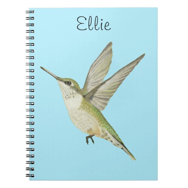 Hummingbird Notebook Notizblock (Vorderseite)