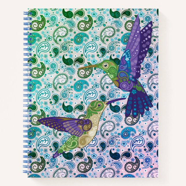 Hummingbird-Notebook Notizbuch (Vorderseite)