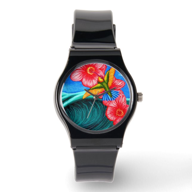 Hummingbird Ocean Armbanduhr (Vorderseite)