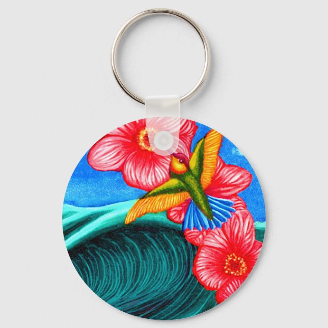 Hummingbird Ocean Schlüsselanhänger (Vorderseite)