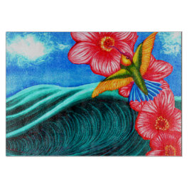 Hummingbird Ocean Schneidebrett