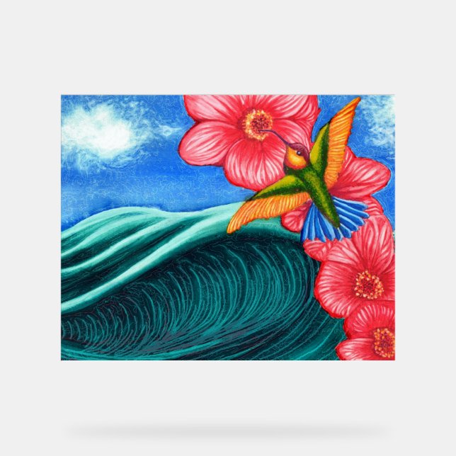 Hummingbird OceanPrint, Poster Paper (Matte) (Vorderseite)