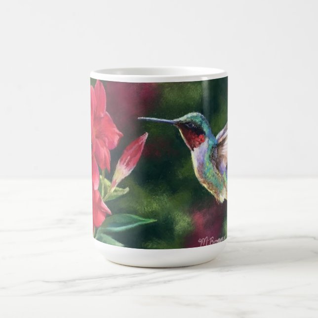Hummingbird Painting Tasse von Mandy Roeing (Mittel)