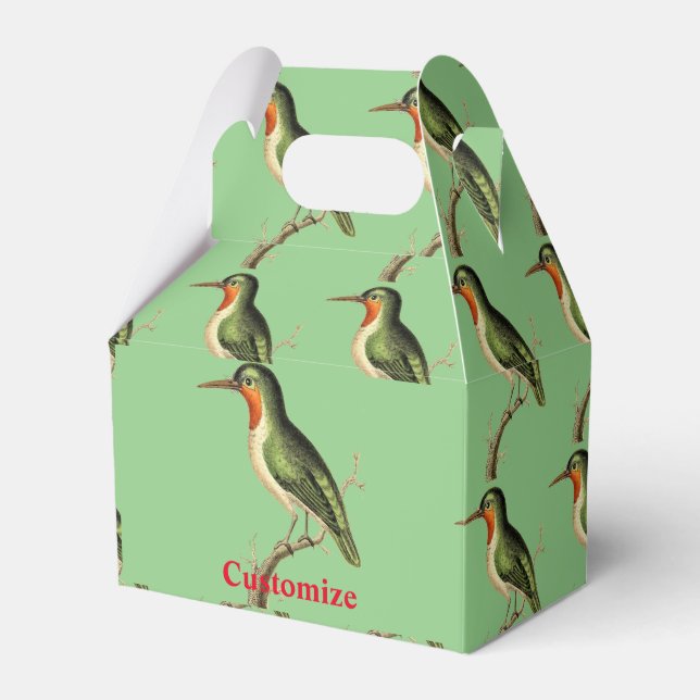 Hummingbird Perched Thunder_Cove Geschenkschachtel (Vorderseite)