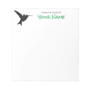 Hummingbird - Personalisierter Notepad Notizblock