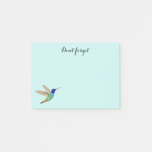 Hummingbird Postit Notes Post-it Klebezettel