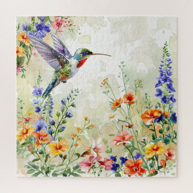 Hummingbird Puzzle (Vertikal)