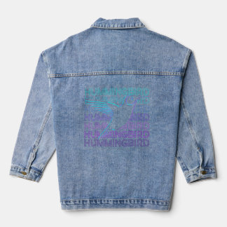 Hummingbird Retro Jeansjacke