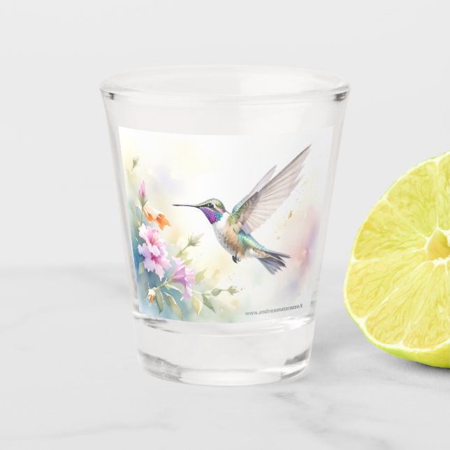 Hummingbird Schnapsglas (Vorderseite)