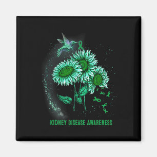 Hummingbird Sonnenblume Nierenerkrankung Bewusstse Magnet