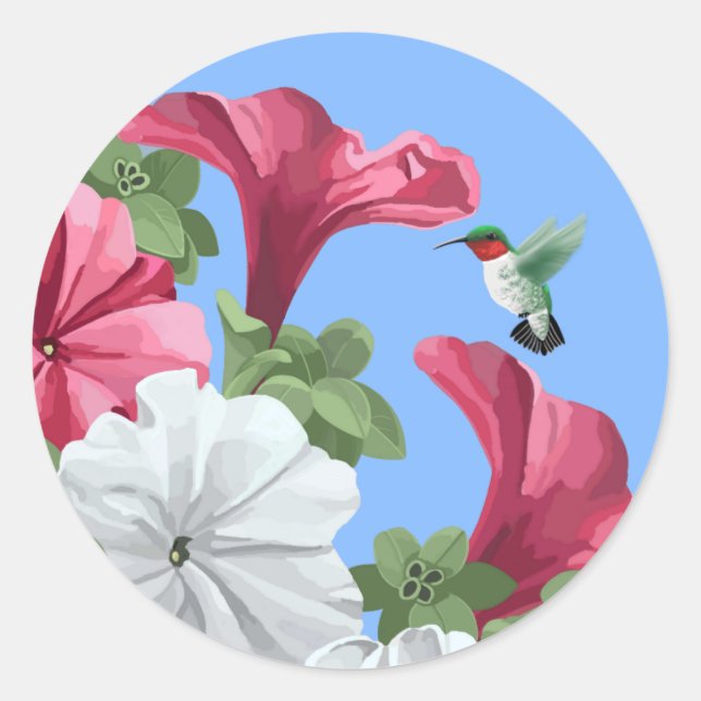 Hummingbird Stickers (Vorderseite)
