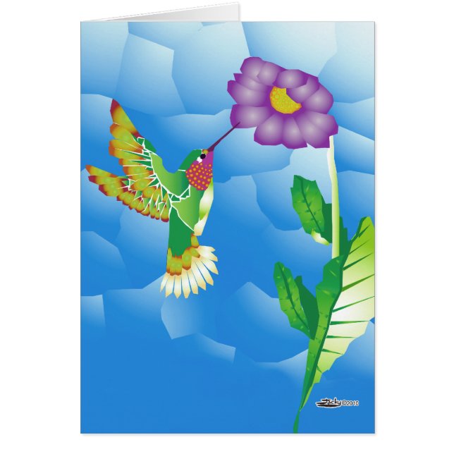 Hummingbird: stilisiert (Vorne)