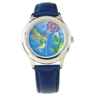 Hummingbird: stilisiert armbanduhr