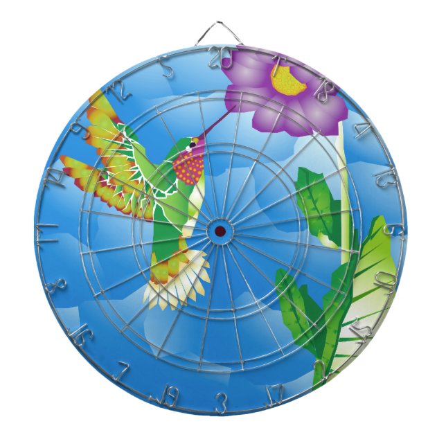 Hummingbird: stilisiert dartscheibe (vorne)