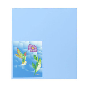 Hummingbird: stilisiert notizblock