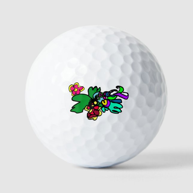Hummingbird style  golfball (Vorderseite)