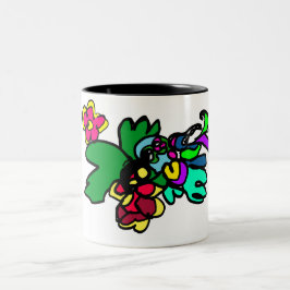 Hummingbird style zweifarbige tasse