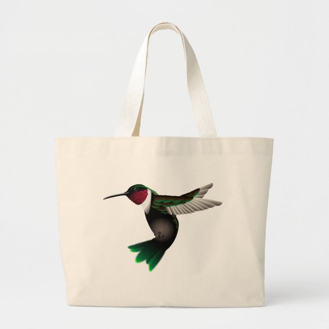 Hummingbird-Tasche Jumbo Stoffbeutel (Vorne)