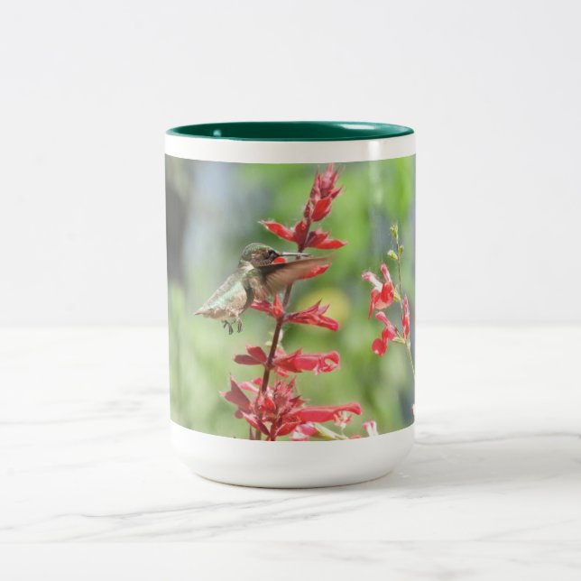 Hummingbird-Tasse Zweifarbige Tasse (Mittel)