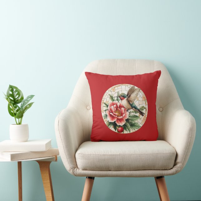 Hummingbird Throw Kissen (Stuhl )
