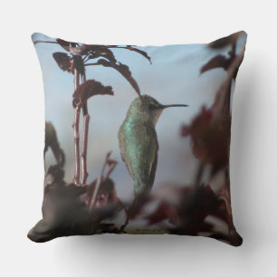 Hummingbird Throw Kissen