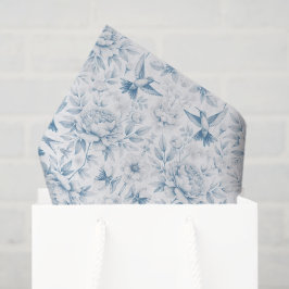 Hummingbird Toile Tissue Paper Seidenpapier