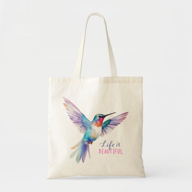 Hummingbird Tote Bag Tragetasche (Vorne)