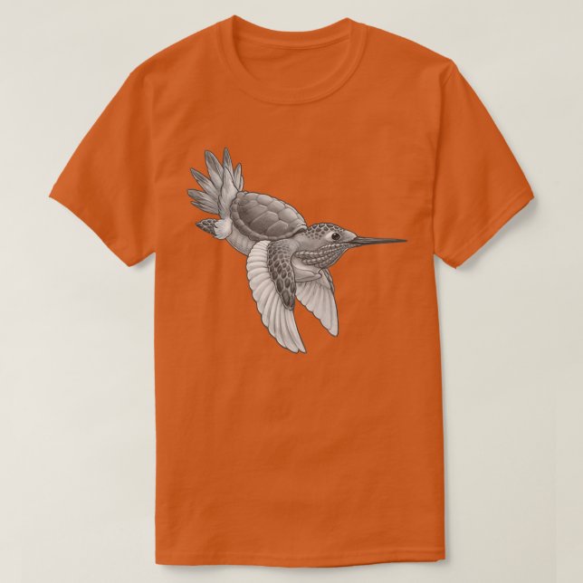 Hummingbird Turtle Hybrid T-Shirt (Design vorne)