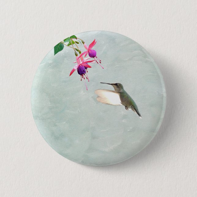 Hummingbird und Fuschia Button (Vorderseite)