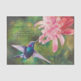 Hummingbird und Gebet Dekoupage Tissue Paper Seidenpapier