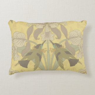 Hummingbird und Iris Dekokissen