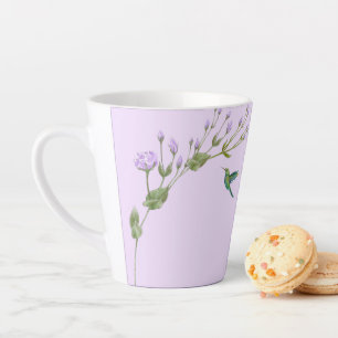 Hummingbird und Lisianthus Milchtasse