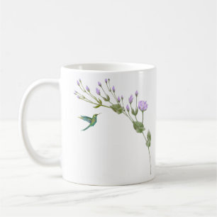 Hummingbird und Lisianthus Tri-Blend-Shirt Kaffeetasse