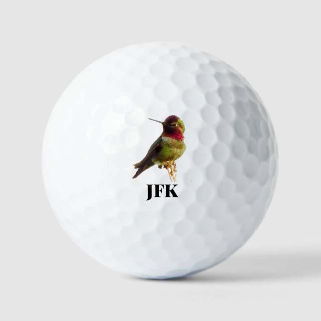 Hummingbird Vogelbeobachtung wild lebende Tiere Golfball (Vorderseite)