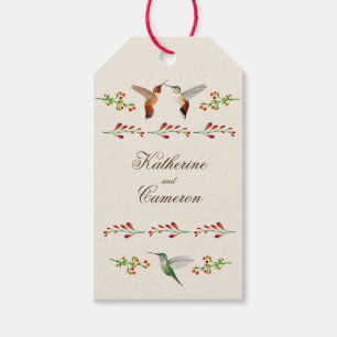 Hummingbird Wedding Geschenkanhänger