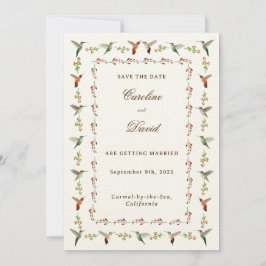 Hummingbird Wedding Save the Date