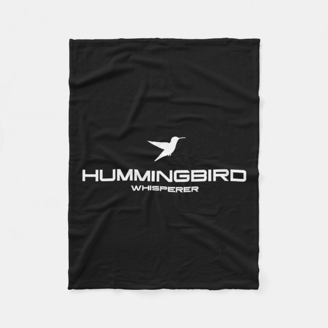 Hummingbird Whisperer Shirt Hummingbird Gift Men W Fleecedecke (Vorderseite)