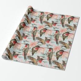 Hummingbird Wrapping Paper Geschenkpapier