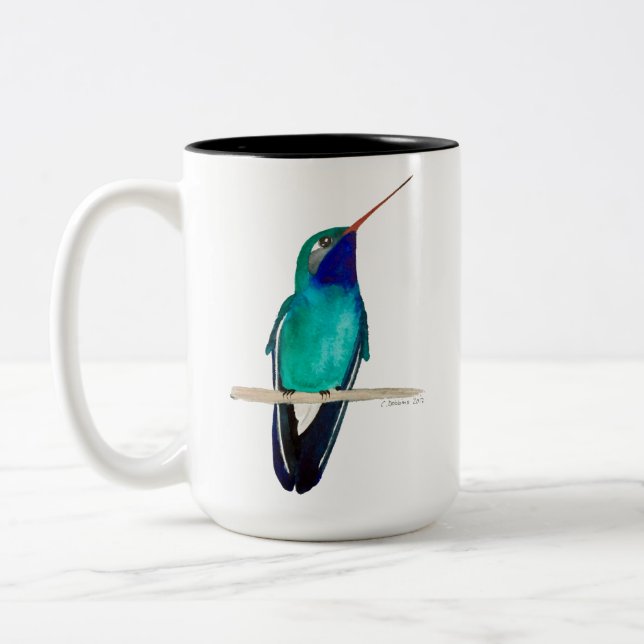 Hummingbird Zweifarbige Tasse (Links)