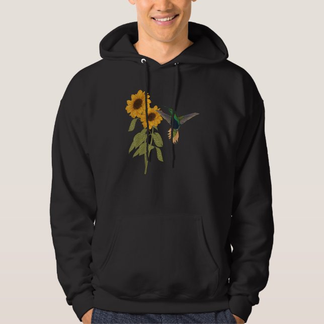 Hummingbirds   Cute Bird Animal   Graphic Hoodie (Vorderseite)