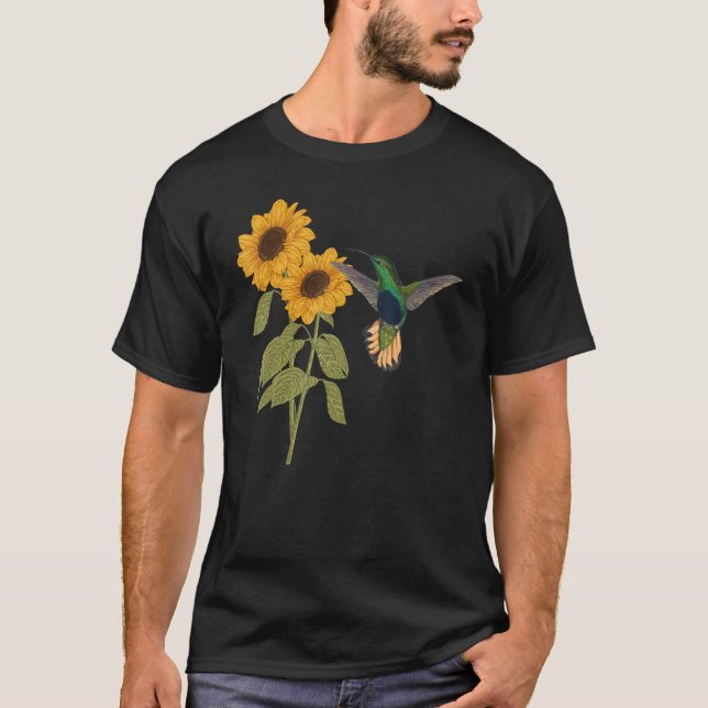 Hummingbirds   Cute Bird Animal   Graphic T-Shirt (Vorderseite)