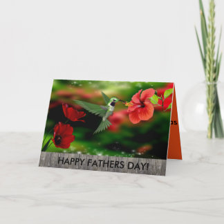 Hummingbirds Day Card Karte