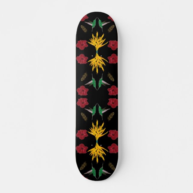 Hummingbirds Dream Skateboard (Vorne)