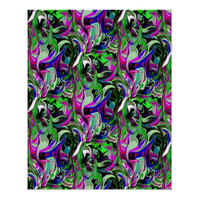 Hummingbirds in Flight... Poster (Vorderseite)