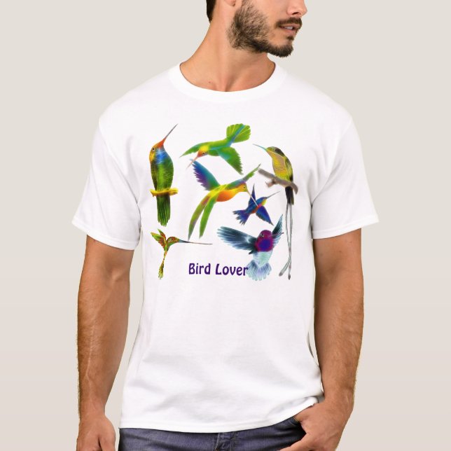 Hummingbirds Men-T - Shirt (Vorderseite)
