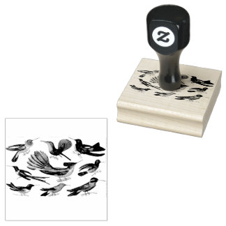 Hummingbirds Mixed Scrapbooking Kautschuk-Briefmar Gummistempel