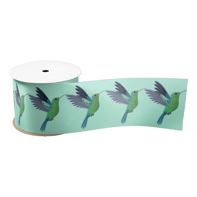 Hummingbirds Ribbon Satinband (Spule)