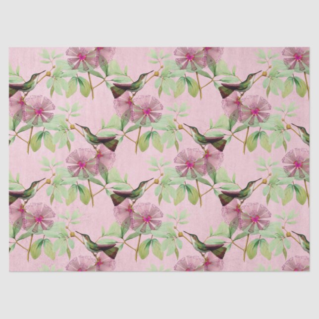 HummingBirds Series Design 22 Seidenpapier (Vorderseite)