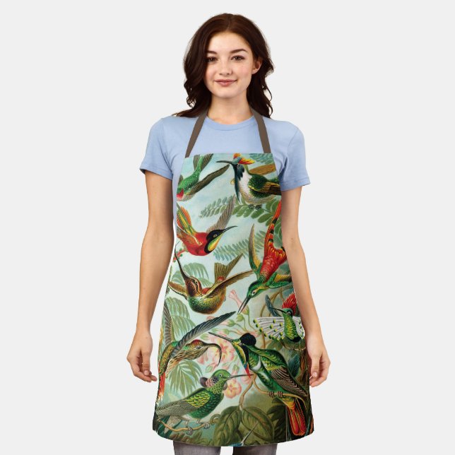 Hummingbirds von Ernst Haeckel   Schürze (Getragen)